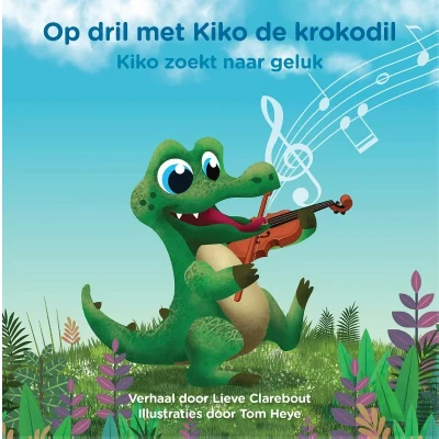 Afbeelding van Op dril met Kiko de krokodil (Hardback)