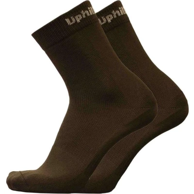 Afbeelding van 2 Pack UphillSport Tactical Contact High Performance Legersokken 8731 Zwart Unisex Maat 43 46