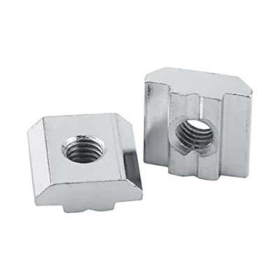 Afbeelding van 50 stks/partij Aluminium Profiel Moer, Sliding T slot Noten voor Accessoires, met Clear Box, moeren CNC machine(European Standard Type 30 M6)