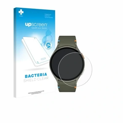 Afbeelding van upscreen Screenprotector voor Samsung Galaxy Watch 7 (44 mm) Folie Beschermfolie transparant antibacterieel