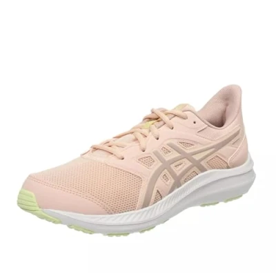 Afbeelding van Asics JOLT 4 Unisex Hardloopschoenen voor op de weg kinderen, Maat: 30, Breeze/neutral pink Textiel/ synthetisch