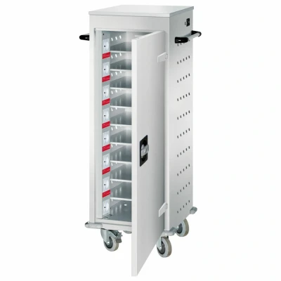 Afbeelding van Orgami LFW laptopkar 10 vaks 125 x 53 50 cm Sleutelslot