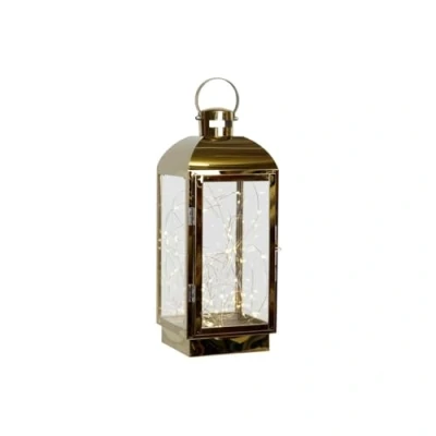Afbeelding van Lykta DKD Home Decor Gouden Roestvrij staal 15 x 14 36 cm