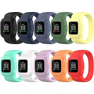 Afbeelding van Tyogeephy Band voor Vivofit Jr. 3, Zacht siliconen Vervanging Horlogebandje Garmin 3 Fitness Tracker, Klein, large