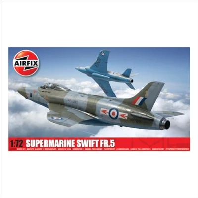 Afbeelding van 1:72 Airfix 04003 Supermarine Swift FR.5 Straaljager Plastic Modelbouwpakket