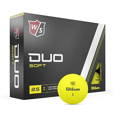 Afbeelding van Golfballen Wilson Staff Duo Soft 2.5 Geel 2023