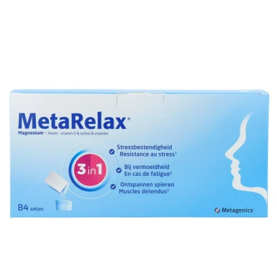 Afbeelding van Metagenics MetaRelax Zakjes 84ST