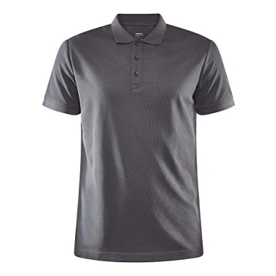 Afbeelding van Core Unify Polo Heren Granite 950 L Zilver Outdoor Shirt