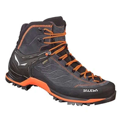 Afbeelding van Wandelschoen Salewa Men Mountain Trainer Mid Gore Tex Asphalt Fluo Orange Schoenmaat 44,5