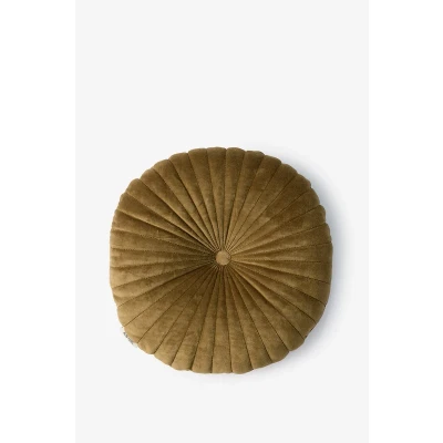 Afbeelding van Sissy Boy Groen rond velvet kussen (Onesize, Katoen)