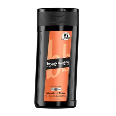 Afbeelding van bruno banani Absolut Man Shower Gel 250ml, 2024 versie