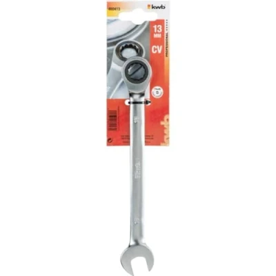 Afbeelding van kwb 460413 Dubbele ratelringsleutel 1 stuks 13 mm