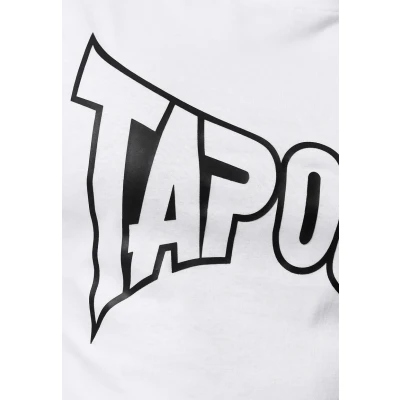Afbeelding van Tapout Normale Passform Lifestyle Tshirt print, Heren, Maat: 3XL, White black