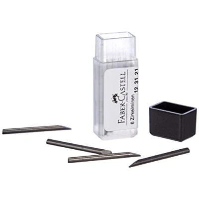 Afbeelding van Faber Castell Potloodstiftjes voor passer koker a 6 st.