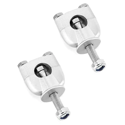 Afbeelding van QWORK® 2 stuks motorfiets stuurverhogers 22mm 7/8 inch voor ATV crossmotor;