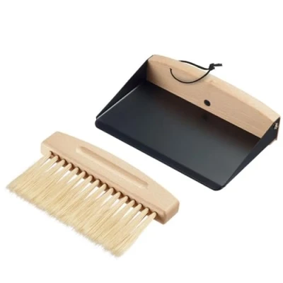 Afbeelding van Westmark Tafelveegset Praktische set met veger en blik voor het opvegen van kruimels de eettafel, Duurzaam compact 154 x 110 40 mm
