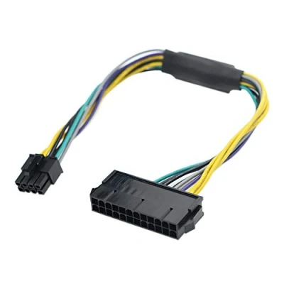 Afbeelding van iHaospace 24 Pin naar 8 ATX Voedingsadapter Kabel Voor DELL Optiplex 3020 7020 9020