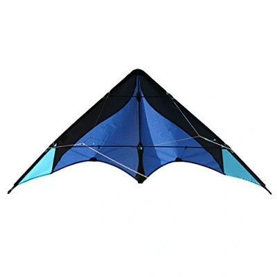 Afbeelding van Elliot Tweelijnsstuntkite Delta Basic 117 Cm Groen/zwart