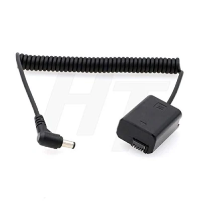 Afbeelding van HangTon DC 2,1 mm op NP FW50 Koppelaar batterij voor Sony A7 A7II A7S A7SII A7R A7RII A6300 A6500 A6000 A5100 NEX Series camera