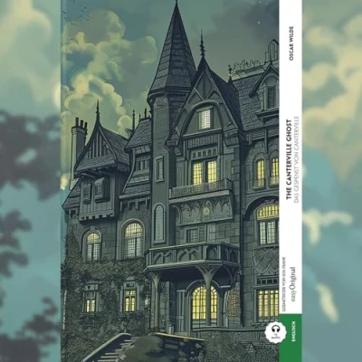 Afbeelding van The Canterville Ghost / Das Gespenst von (Buch + Audio Online) Frank Lesemethode Kommentierte zweisprachige Ausgabe Englisch Deutsch: ... Lehrbuch durch Eintauchen meistern