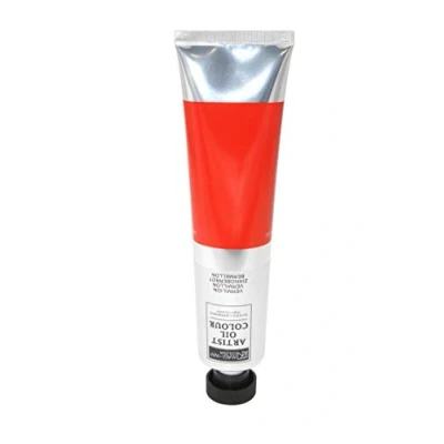 Afbeelding van Magi® Artist olieverf, 200 ml grote tube in 30 kleuren, fijne kunstenaarskwaliteit 09, zinnoberrood