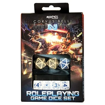 Afbeelding van Modiphius Infinity: Factions Dice Sets Haqqislam Set Role Playing Game RPG English