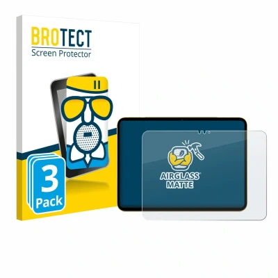 Afbeelding van BROTECT Screenprotector voor Apple iPad Air 11&quot; 2025 Folie Beschermfolie Beschermglas matte (3 Stuks)