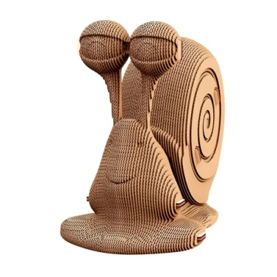 Afbeelding van Cartonic SNAIL 3D puzzel puzzels DIY kinderen en volwassenen