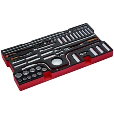 Afbeelding van Bahco inlay koffer doppen 1 4, 3 8 FF2B07