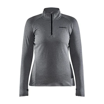 Afbeelding van Craft Core Thermal Midlayer Dames Donkergrijs maat L