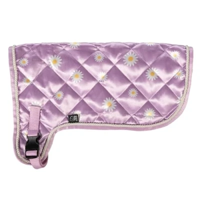 Afbeelding van HKM Hobby Horsing Print Deken Paars Met Madeliefjes One Size
