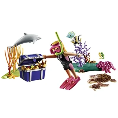 Afbeelding van Playmobil GIFT SETS SET &quot;SCHATDUIKER&quot; Waterspeelgoed multicoloured voor kinderen, Maat: One Size, Multi coloured