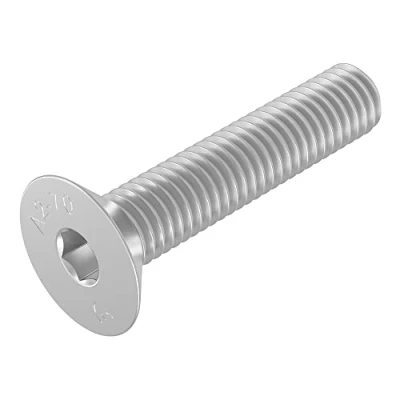 Afbeelding van SECCARO verzonken schroef M6 x 30 mm, roestvast staal V2A VA A2, DIN 7991 / ISO 10642, binnenzeskant, 20 stuks