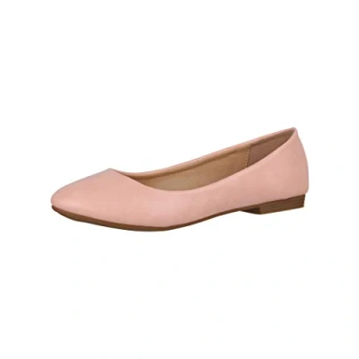 Afbeelding van Elara Dames Ballerina slip on platte Chunkyrayan P B3039 Pink 40