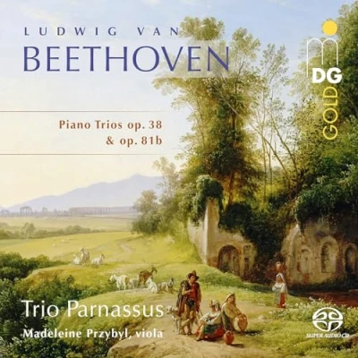 Afbeelding van Trio Parnassus &amp; Madeleine Przybyl Beethoven: Piano Trios Op. 38 81B (Super Audio CD)