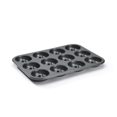 Afbeelding van De Buyer 4712.12 mini savarine, diameter 7 cm, 12 stuks