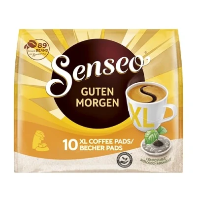 Afbeelding van Senseo ® Pads Guten Morgen XL Koffie RA gecertificeerd 5 verpakkingen x 10 bekerpads