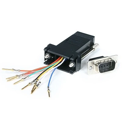 Afbeelding van StarTech.com DB9 naar RJ45 modulaire adapter M/F