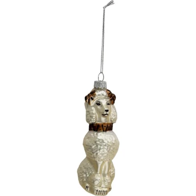 Afbeelding van Clayre &amp; Eef Kerstbal hond 5*5*14 cm 6GL3362