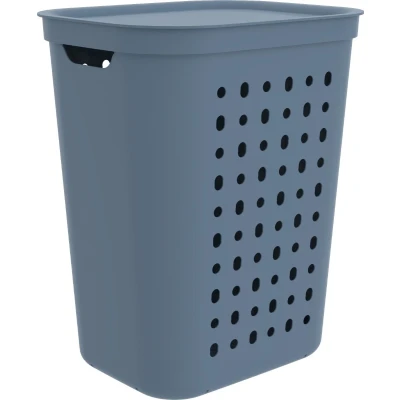 Afbeelding van Wasmand Jona kunststof kleur blauw , inhoud 55 liter
