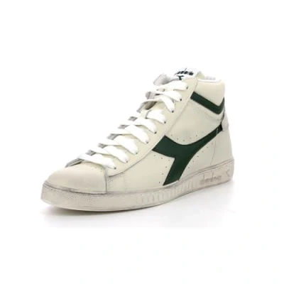 Afbeelding van Diadora GAME Unisex Sneakers hoog, Maat: 44.5, White/fogliage Leer