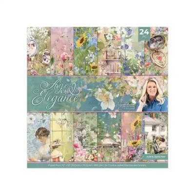 Afbeelding van Sara Signature Age of Elegance Paperpad 30x30 cm
