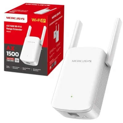 Afbeelding van Mercusys ME60X netwerkextender Netwerkrepeater Wit 10, 100, 1000