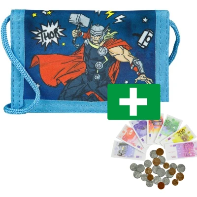 Afbeelding van Portemonnee Avengers Inclusief Speelgeld Munten En Biljetten