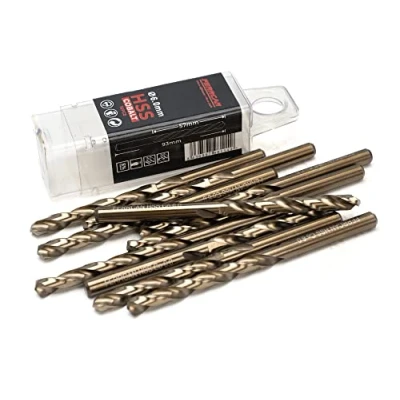 Afbeelding van Ferrcan Metalen boor HSS DIN338 M35 kobalt 3 7 mm (pak van 10 stuks) (6 mm)