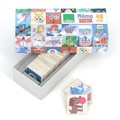 Afbeelding van VILAC memo spel Michelle Carlslund 2 jr+