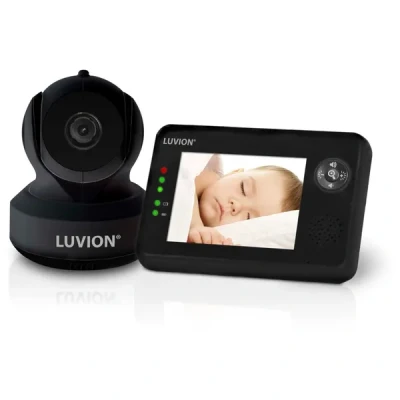 Afbeelding van Luvion Babyfoon 88 Essential Set Limited Edition Black