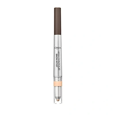 Afbeelding van L&#039;Oréal Brow Artist High Contour Wenkbrauwpotlood 108 Warm Brunette
