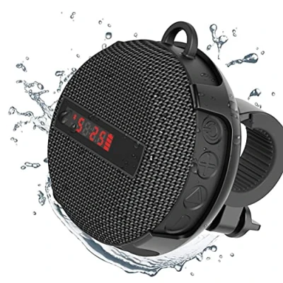 Afbeelding van Bluetooth Speaker voor Fiets, Draadloze Super Draagbare Fiets met Luid Geluid 5.0 IPX6 Waterdichte Kleine Luidspreker