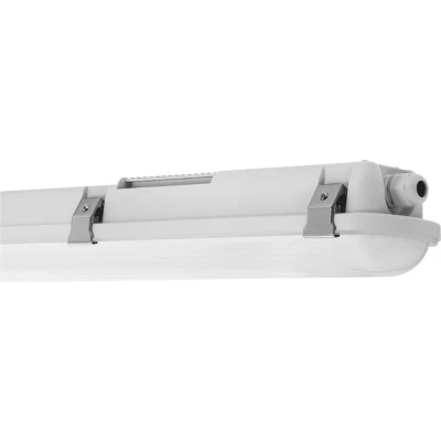 Afbeelding van Ledvance armatuur led 34w 3700lm 4000k cri80 89 ip65 wit opbouw beh grijs kunststof hxbxl 83x96x1800mm 4058075300941